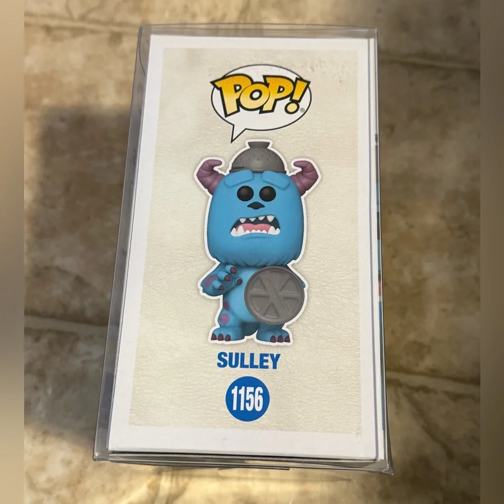 Funko Disney Monsters University Flocked Sulley - Amazon Exclusive - Picture 4 of 6